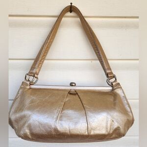 Y2K HOBO Cream Shimmerimg Shoulder Handbag!